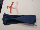 Vintage OEM Ideal Tammy Slacks & Tag Early 1960s w 2 Hangers Japan