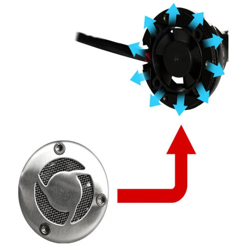 Faro LED CREE Yamaha FZ6R Bombilla H4 COB Hi-Lo 2400LM Blanco 6000K Foto 2 de 2