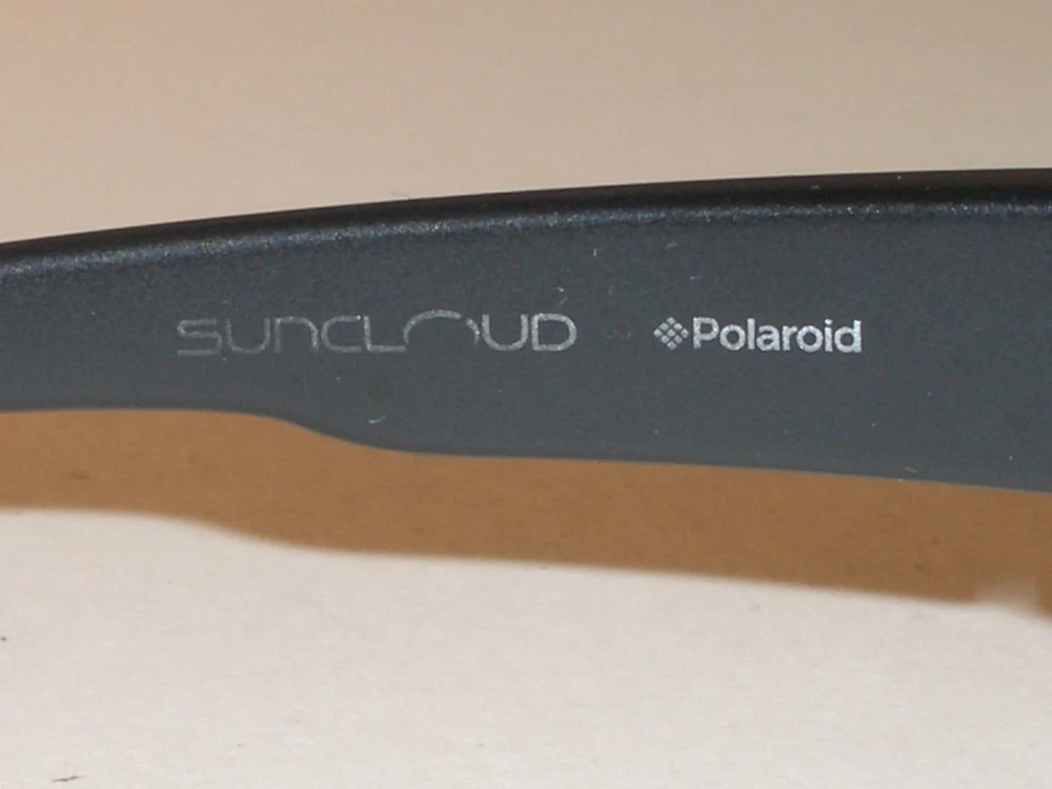 GAFAS DE SOL SUNCLOUD MILESTONE POLARIZADAS POLAROID NEGRO MATE ENVOLVENTES DEPORTIVAS ESQUÍ Foto 4 de 4