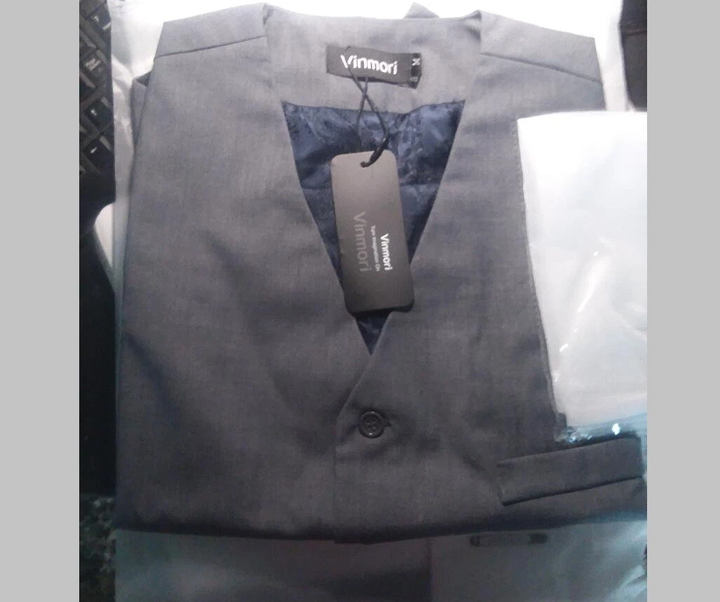 Vinmori Electric USB Winter Heated Warm Vest Men heating Coat Jacket Cloth S/M