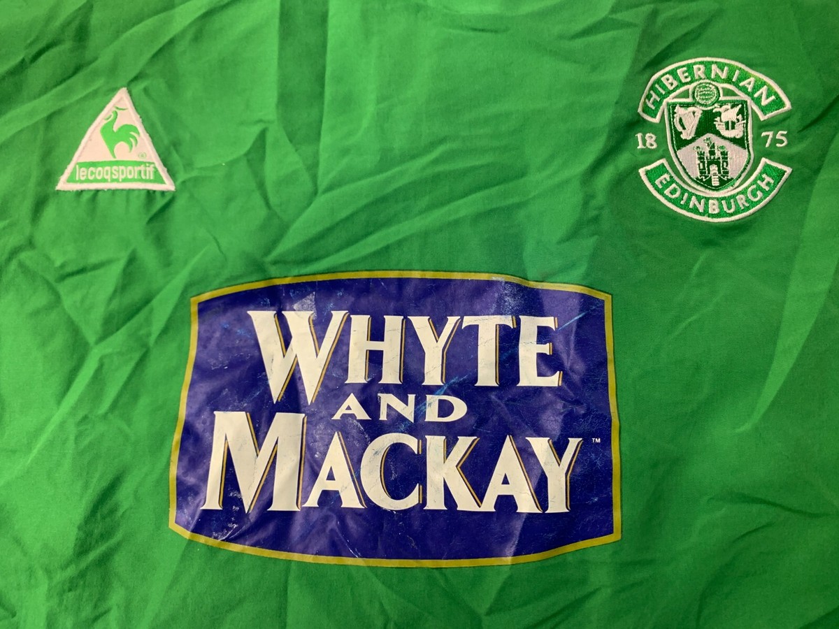 Maillot domicile signé Hibernian FC 2004-2005 (S) #9 O'Connor Le Coq