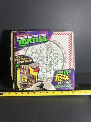 Teenage Mutant Ninja Turtles TMNT Anchovy Alley Pop Up Pizza Box