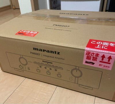 Marantz PM6007 FN Integrated Premain Amplifier Silver Gold Digital AC 100V New