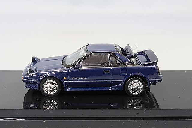 1/64 Hobby Japan Toyota MR2 1600G-LIMITED SUPER CHARGER 1986 Blue