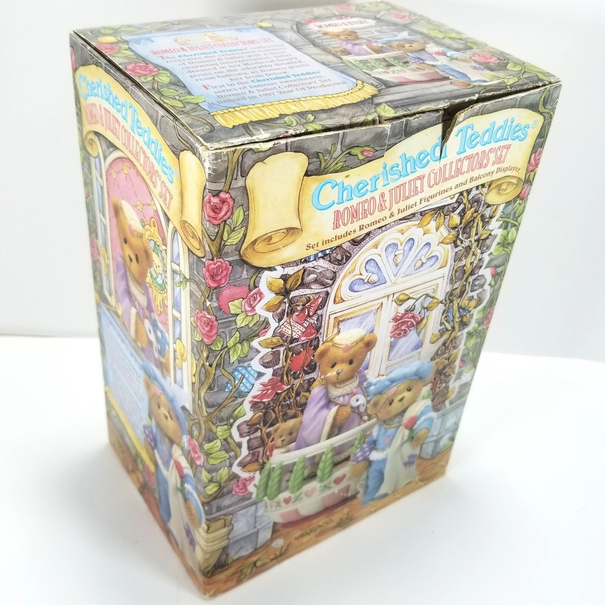 Cherished Teddies: Romeo & Juliet Collectors Set - Balcony