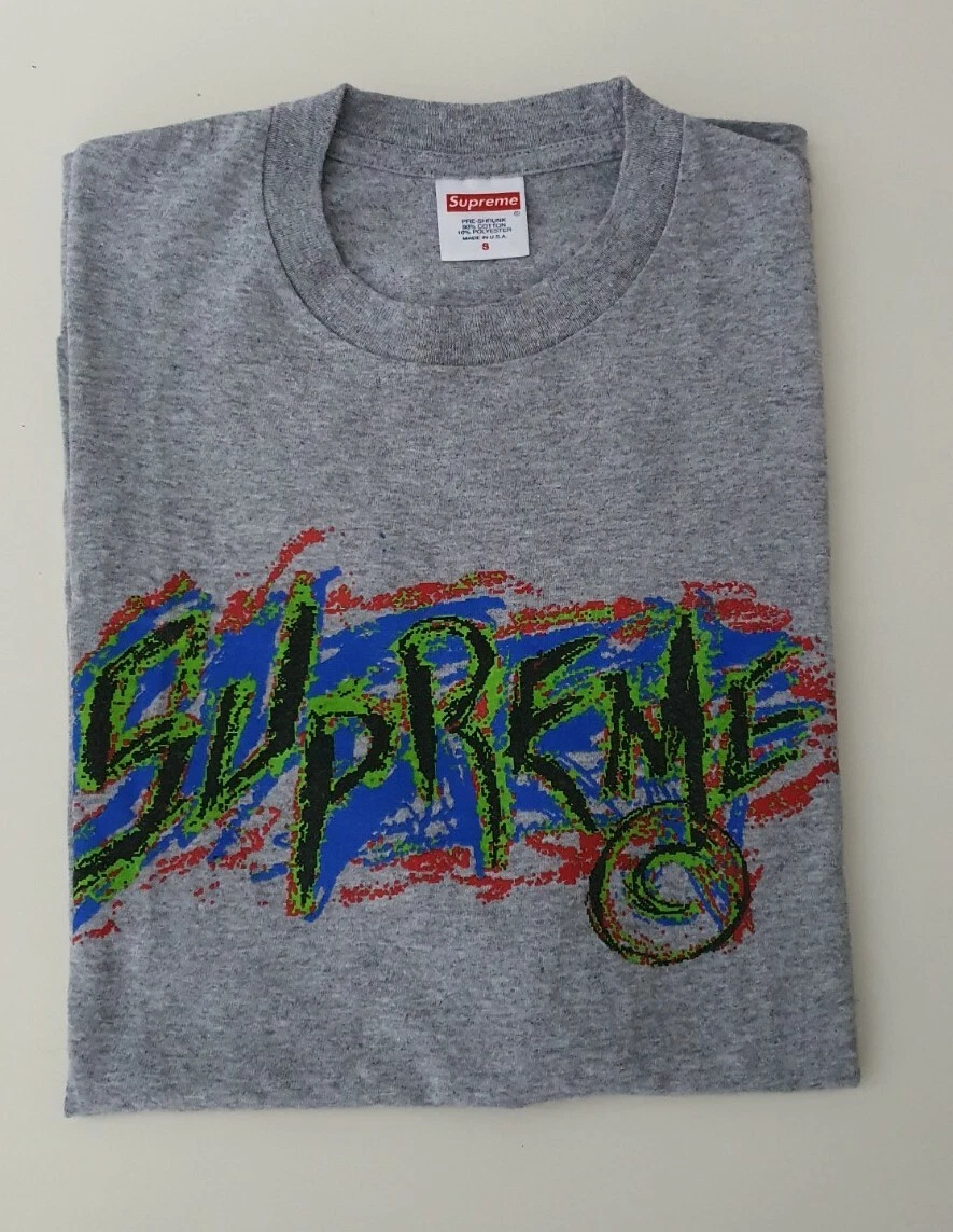 Supreme scratch tee grey Clearance
