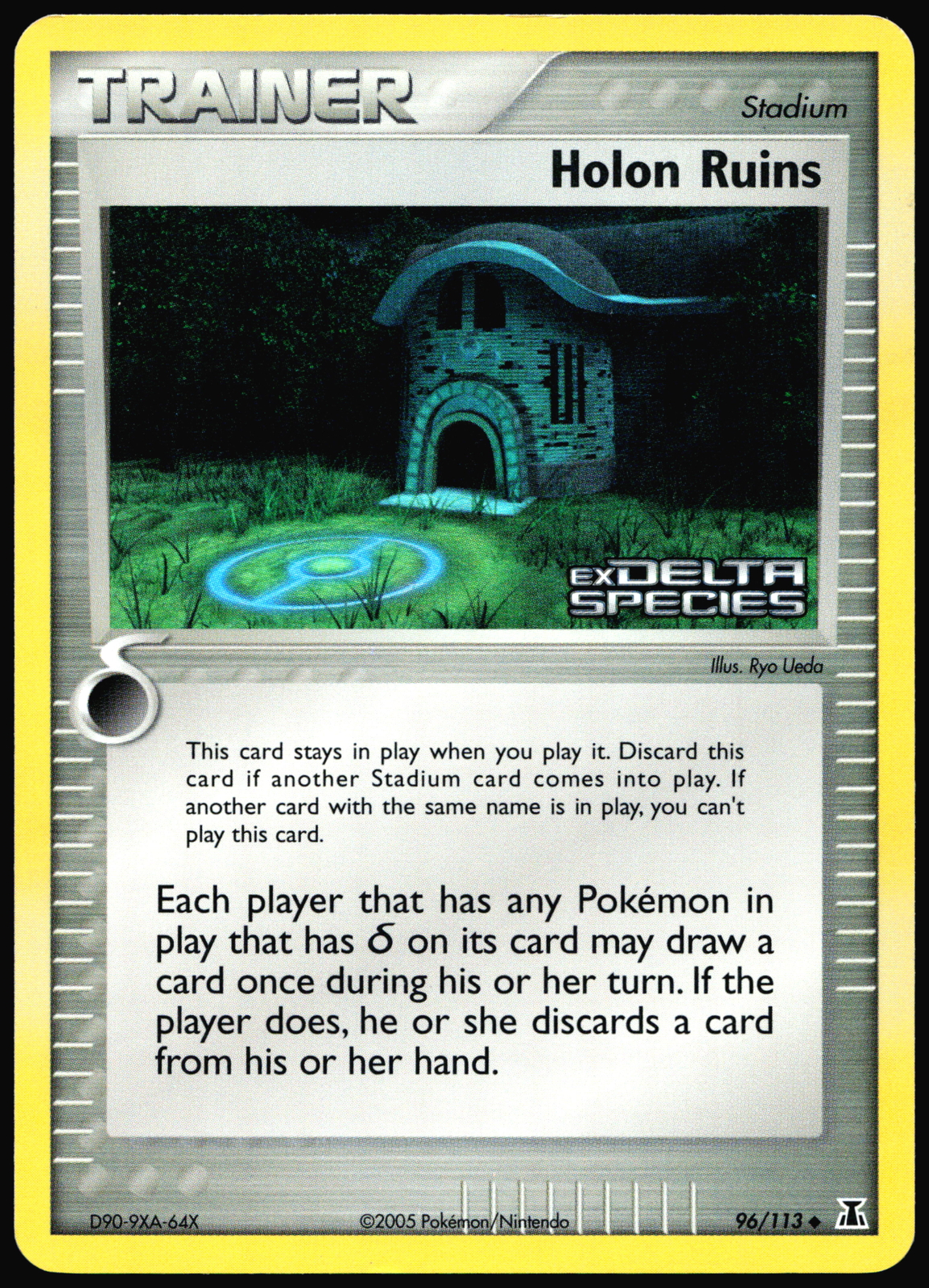 Holon Ruins Delta Species #96/113 Reverse HOLO Stamp MINT Pokemon Card T1-729