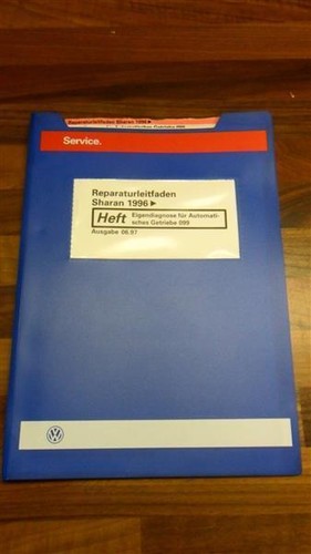 VW Reparaturleitfaden Sharan 1996 Eigendiagnose Automatisches Getriebe 099