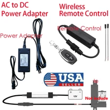 Linear Actuator Motor Controller Wireless Remote Control 110V- 12V Power Adaptor