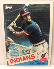 Indians Joe Carter #694 MLB Vintage Baseball Card Ships Free / Mint Condition