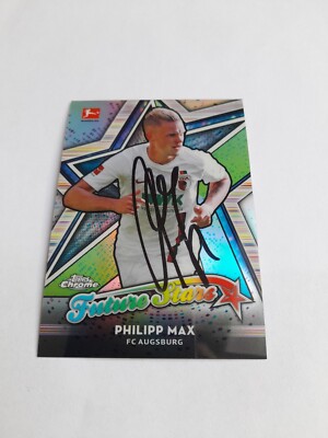 Topps Chrome signiert Philipp Max FC Augsburg NEU (2)