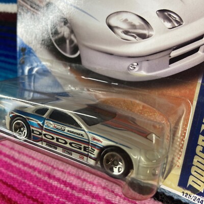 【激レア】Hotwheels Color Racers④ Hot Wheels Drag Racers DODGE NEON White Spell Out Side 5/10 125