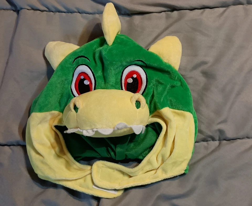 Disfraz Infantil Completo Verde 💚 Amarillo 🟡 Dragón Ver Fotos y Medidas. C6 Foto 2 de 4