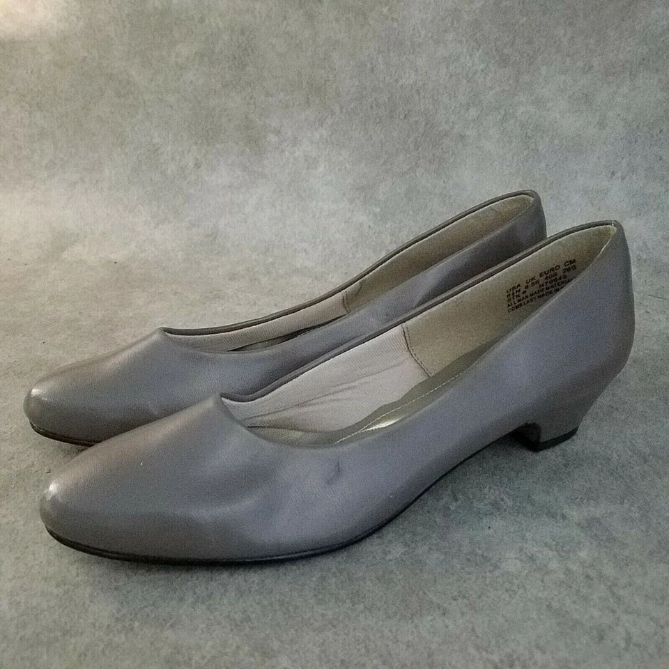 Zapatos de salón de carrera estilo suave Angel II H79645 para mujer talla 8,5 N marrón sin cordones tacón de 1,5" Foto 3 de 4