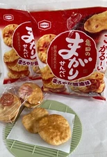 JAPANESE RICE CRACKER SNACK KAMEDA SEIKA  16sheets 1 bag  w/freebie