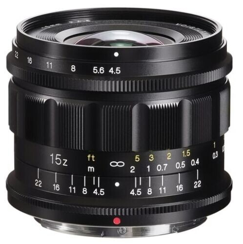 Voigtlander Z-Mount 15mm F4.5 Super Wide-Heliar Aspherical for