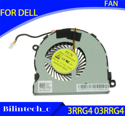 FOR DELL Inspiron 14 5447 15 5547 CPU Cooling Fan 3RRG4 03RRG4 DFS170005010T