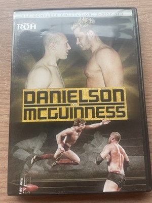 ROH Danielson Vs. Mcguinness; 2 DVD Set. RARE! WWE NWA