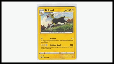 Boltund 053/163 Rare Battle Styles Pokemon Near Mint