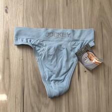 NWT Jockey Mens Skyblue FormFit Modal SeamFree Thong Underwear Size S