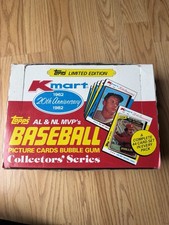 Topps Limited Edition Kmart AL&NL MVPs Baseball Collectors Series 1982 Box Set