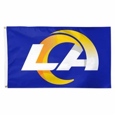 Los Angeles Rams 3x5 ft Flag Banner NFL Football Free Shipping