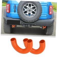 Rear Bumper Tow Hook Covers Tow Trailer Hitch Rear trailer hook Orange