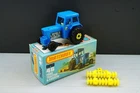 Matchbox Lesney No 46 Tractor & Harrow Blue VNM to M +Original Box
