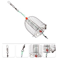  10 Pcs Feeder Bait Thrower Device Outdoor Fishing Supply Carp Equipment