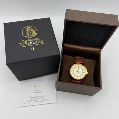 Minerva x The Promised Neverland Quartz Wristwatch 34mm Used**