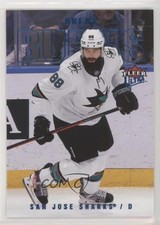 2021-22 Upper Deck Fleer Ultra Blue Foil 248/399 Brent Burns #37 e0z