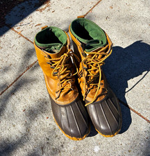 LaCrosse Mens Brown Leather/Rubber Duck Boots...