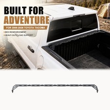 Heavy Duty Steel Front Bed Rail Wheel Chock System For 2005-2026 Toyota Tacoma