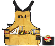 Regalo Para Hombre Esposo Delantal Mandil De Trabajo Herramientas Carpinteria..