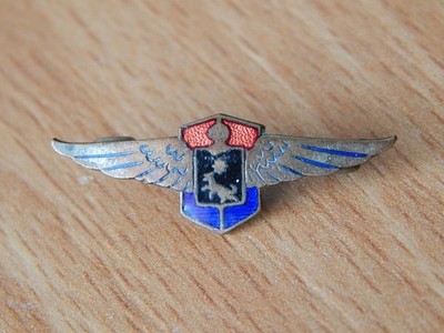 sehr alte La Salle Brosche 100% original