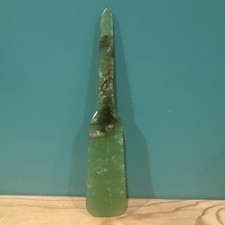 VTG Art Deco Shoehorn Swirl Green 1930 s 1940 s Catalin Celluloid