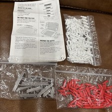 Battleship Game Pieces Vintage Lot Over 180 P...