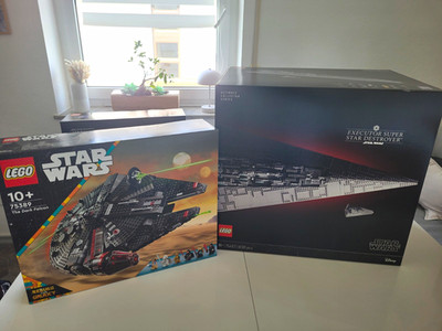LEGO Star Wars  Konvolut  75457  Executor Neu 75389 Dark Falcon 