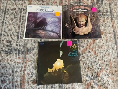 THE COUNTRY RAMBLERS LOT OF 3 DIFFERENT LP' S ALL LISTED ON RCA 2 ARE SEALED UP