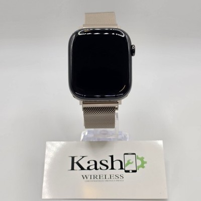 Apple Watch Series 10 (GPS+LTE) 46MM Slate Titanium Case UNBENUTZT (OHNE BOX)