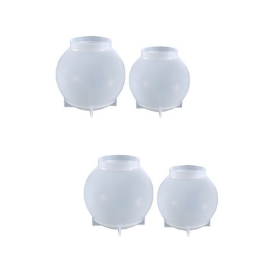  2 Pieces Kristall-Epoxy-Form Harzformen Für Ornamente Aus Kristallharz