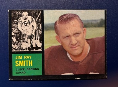 1962 Topps Jim Ray Smith Cleveland Browns #30 VG
