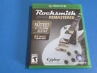 251:  Microsoft Xbox One - Rocksmith 2014 Edition Remastered Tested/Working CIB