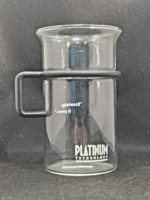 Bodum Tall Captain Picard Tea Cup Mug Star Trek TNG The Next Generation prop