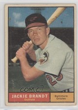 1961 Topps Jackie Brandt #515 0l4h