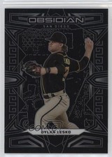 2023 Panini Chronicles Obsidian Dylan Lesko #16 0q1p