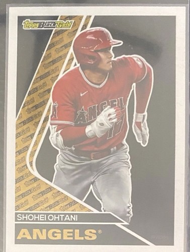 2023 Topps Update Black Gold #BG-4 Shohei Ohtani Angels