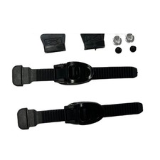 2pcs and White Skate Buckles for Inline Roller and Skates 150mm