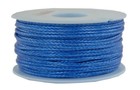 LIROS Corde Tressée Dyneema Ø 2 mm, 30 M, Bleu, 410 daN