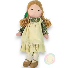 Vintage Knickerbocker Amy Doll 15" Holly Hobbie Friend 1974 Rag Doll Rare